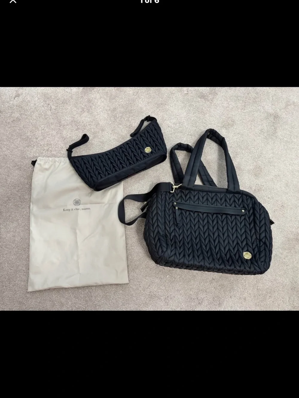 HAPP Diaper bag and Stroller Caddy